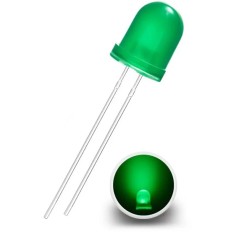 DIODE LED 8MM VERTE