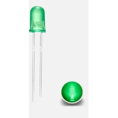 DIODE LED CLIGNOTANTE 5MM VERTE