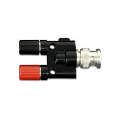 ADAPTATEUR BNC MALE / 2 BANANES H220