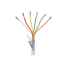 CABLE ALARME 6 FILS NOIR