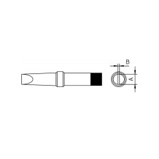 WELLER PT B6 PANUM E FAS 310 C 2.4X0.8MM (TCP/S/12/24 FE50M)