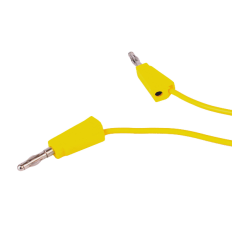 PTL908-5_Y_25 CORDON BANANE/BANANE D: 4MM 25CM JAUNE