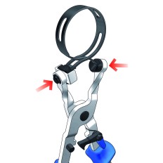 UNIOR 619250 PINCE DE COLLIER A RESSORT 235 MM2077/EBI