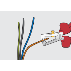 UNIOR 619186 PINCE A DENUDER 0.6-10MM_ MULTICOU. 478/1VDEDP