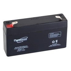BATTERIE ETANCHE 6V 1.3AH DAS6-1.3 090X025X053MM T1