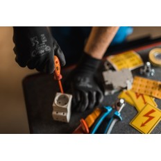 UNIOR 624064 TOURNEVIS 4.0X100 SLIM VIS A FENTE 604VDETBI