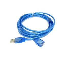 RALLONGE USB MÂLE/FEMELLE BLINDÉ 3M