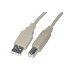 CORDON IMPRIMANTE USB A MALE/USB B MALE 3M