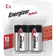 ENERGIZER PILE MAX ALKALINE E93BP2 LR14 PIE93
