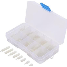 ACC400  BOITIER ENTRETOISES HEXAGONALES BLANC NYLON