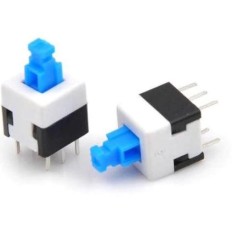 ACC346 INTERRUPTEUR POUSSOIR 8X8MM/6P