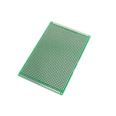 ACC139 PLAQUE PERFOREE 18X30 VERTE DOUBLE FACE