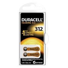 DURACELL HEARING AID 312ZA
