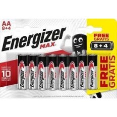 PILE ENERGIZER ALKALINE E91 BP12 LR06