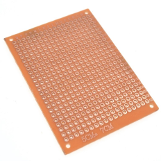 SSI0001 PLAQUE PERFOREE 5X7 MARRON