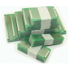 SSI0001-1 PLAQUE PERFOREE 9X15 VERTE DOUBLE FACE