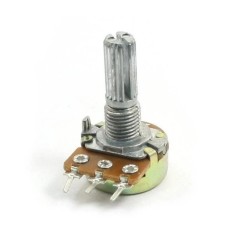 POTENTIOMETRE SIMPLE 10K METALLIQUE