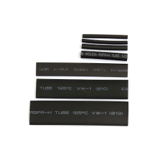 SSI0267-1 KIT TUBE THERMORETRACTABLE EN POLYOLEFINE 127 PIECESOK NOIR