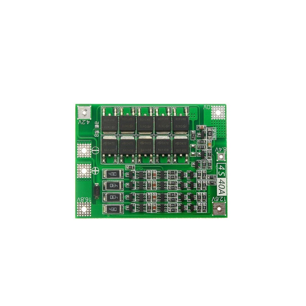 SSI3399-2 MODULE CHARGEUR BATTERIE 18650 BMS 4S 40A
