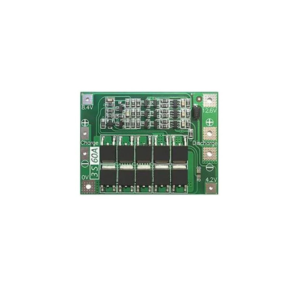 SSI3399-5B MODULE CHARGEUR BATTERIE 18650 BMS 3S 60A