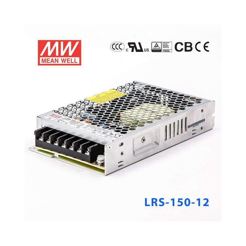 LRS-150-12 ALIMENTATION A DECOUPAGE 12V 12.5A