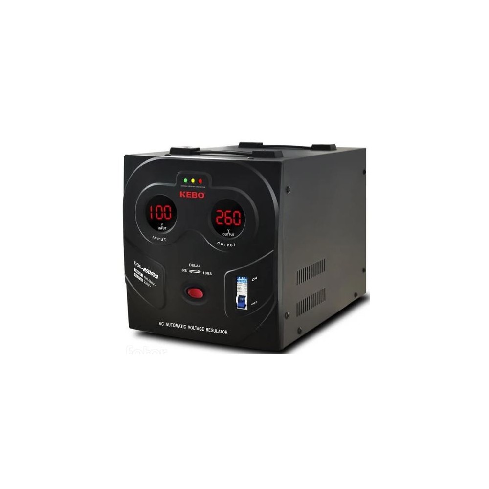 STABILISATEUR DE TENSION KEBO , ODR-8000VA -100V/260V