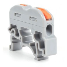 PCT-211 DIN RAIL BORNE DE CABLAGE RAPIDE 1 PORT