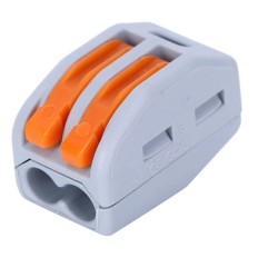 PCT-212 BORNE DE CABLAGE RAPIDE A 2 PORTS