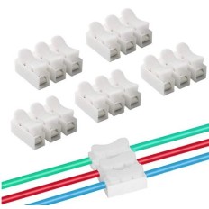 ACC436 CONNECTEURS A FIL DE RESSORT 3 CANAUX