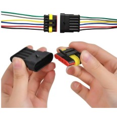 KIT DE 240 CONNECTEURS ETANCHES POUR CABLES AUTOMOBILES VOITURE LJ001