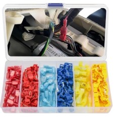 PACK DE 120 CONNECTEUR RAPIDE T-TAP BESTZY (ROUGE,BLEU,JAUNE)