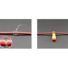 PACK DE 120 CONNECTEUR RAPIDE T-TAP BESTZY (ROUGE,BLEU,JAUNE)