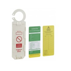 THIRARD 091246 SUPPORT TAG ECHAFFAUDAGE AVEC ETIQUETTE 92 X 325MM