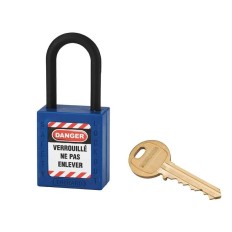 THIRARD 005238BL CADENAS ABS 38MM ANSE ISOLEE HT38 D6MM BLEU EX CERT