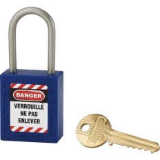 THIRARD 005538BL CADENAS ABS 38MM ANSE INOX HT38 D6MM BLEU EX CERT