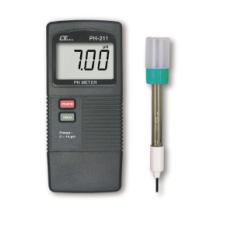 LUT PH-211 PH METRE 0-14 PH, OPTION PE-03 OU PE-01,ACC SOLUT PH04+07