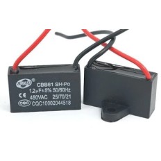 CBB61-1.2 CONDENSATEUR DE VENTILATEUR CBB61 1.2MF 450VAC