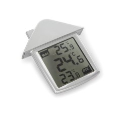 VEL WC216 THERMOMETRE DE FENETRE TRANSPARENT AVEC INDICATIONS MIN/MAX