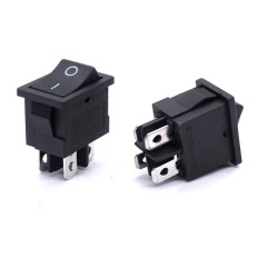 ACC265 MINI INTERRUPTEUR A BASCULE 2 POSITIONS ON/OFF 4 COSSES