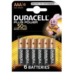 DURACELL PILE LR03 ALKANIE PLUS POWER 6