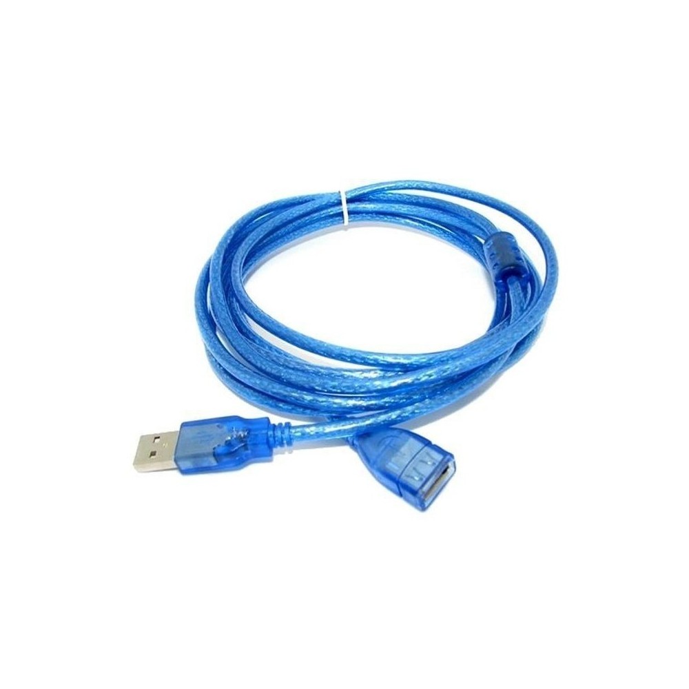 R-USB-1.5M CORDON  USB MALE/FEMELLE BLINDÉ 1.5M