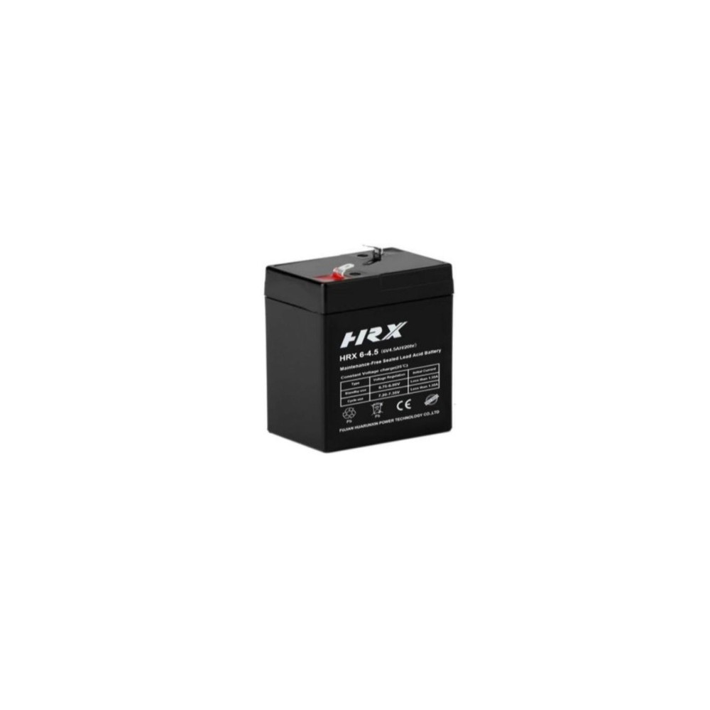 BATTERIE AU PLOMB HRX 6V-4.5AH