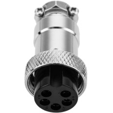 CONNECTEUR AERONAUTIQUE GX16 5 POLES FEMELLE