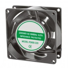 PD80S_220 VENTILATEUR 80X80X25 240VAC