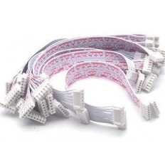 ACC3148 CABLE FIL 3 BROCHES CONNECTEUR FEMELLE 30 CM XH2.54