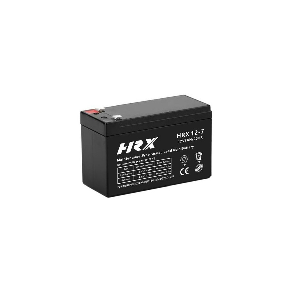 BATTERIE AU PLOMB HRX 12V-7AH