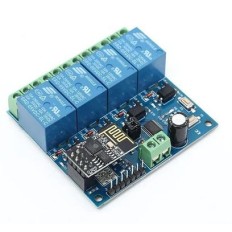 MODULE RELAIS 4 CANAUX AVEC ESP-01