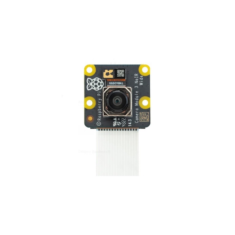 RASPBERRY PI CAMERA MODULE V3 12MP ANGLE LARGE sans filtre IR
