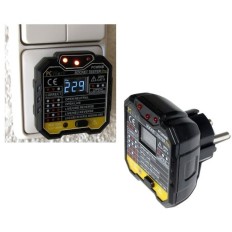 PCW06B TESTEUR DE PRISES ELECTRIQUE