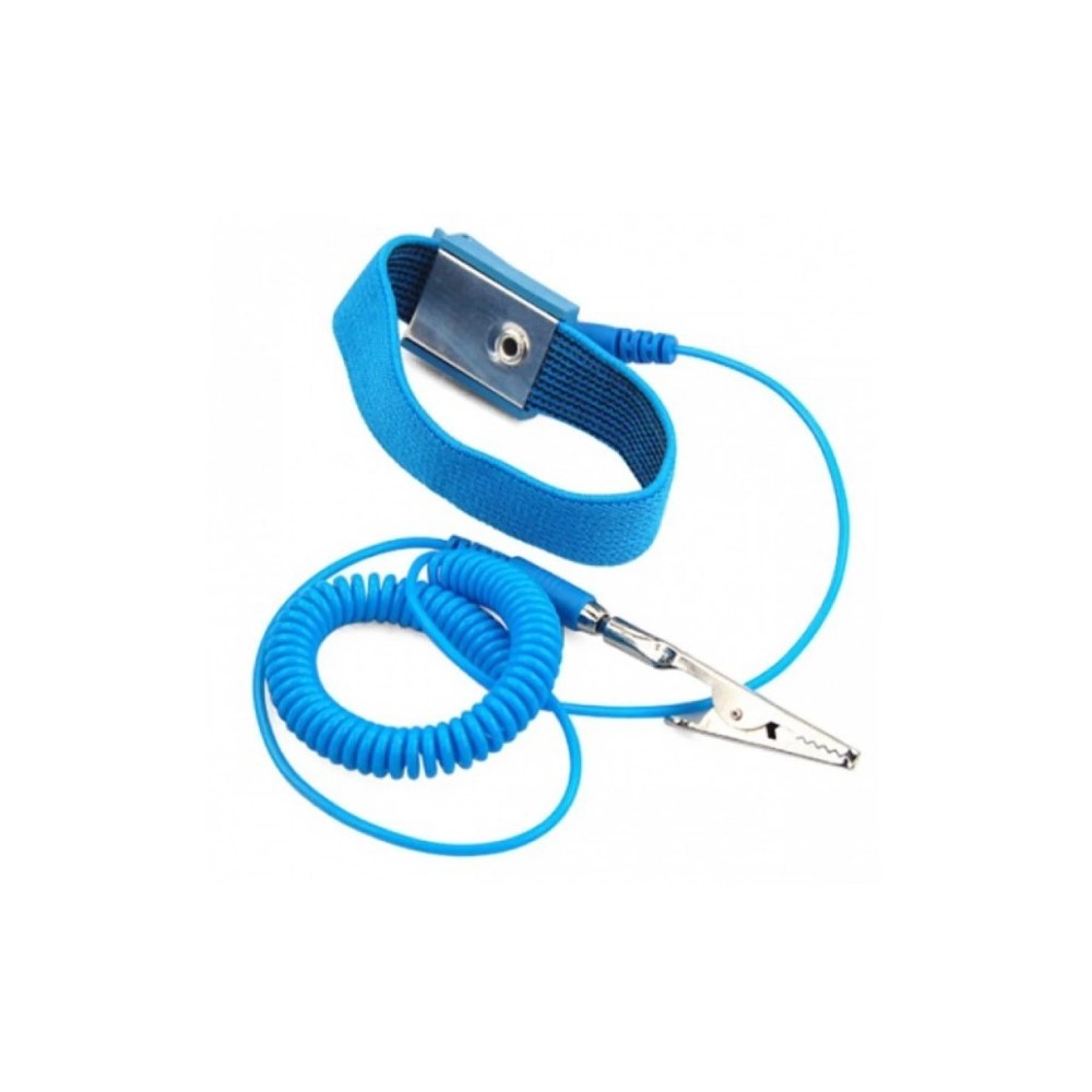 ZD-152 BRACELET ANTISTATIQUE BLEU ELASTIQUE